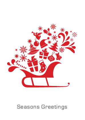 Christmas Symbols - Red Sleigh (code 2009)