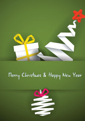 Cartoon Christmas Green (3004)