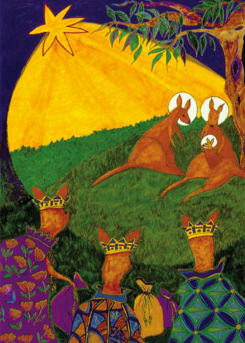 Kangaroo Christmas (code 5730)