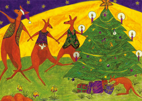 Kangaroo Christmas (code 5778)