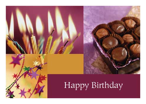 BC42 - Candles &amp; Chocolates Horizontal